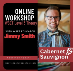 [sold out] 10% off ONLINE: WSET Level 3 Theory Grape Variety Workshop: Cabernet Sauvignon